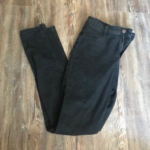 Hollister Black Low Rise Jean Leggings - Size 7R